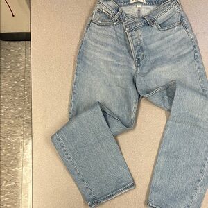 Abercrombie & Fitch Sky Blue High Rise Jeans